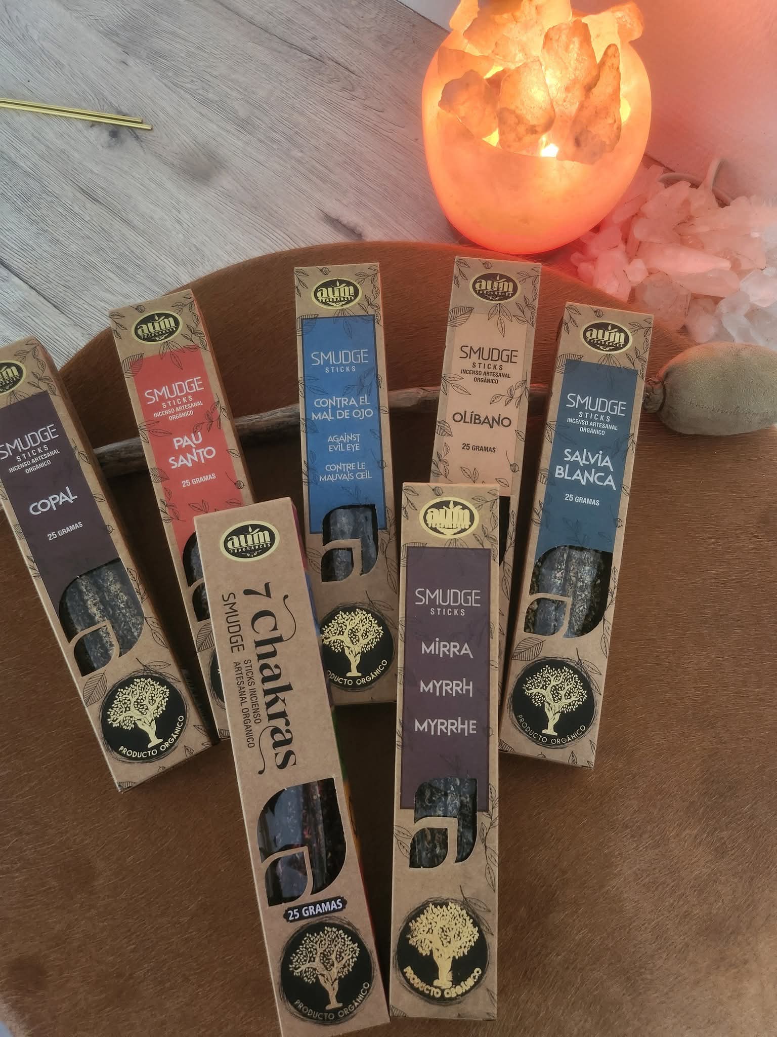 Encens et bâtons de purification